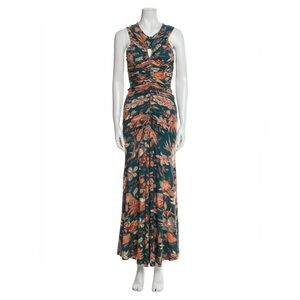 ULLA JOHNSON Gwynne Printed Maxi Dress